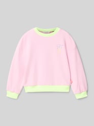 Bluza z nadrukiem grafiki i hasła na tylnej stronie od BILLIEBLUSH - 40
