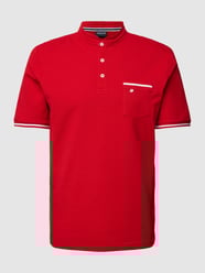 Poloshirt mit Brusttasche von HECHTER PARIS Rot - 38