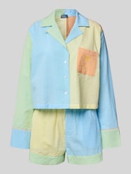 comfort fit pyjama van puur katoen model 'SCALLOP SEERSUCKER' van Polo Ralph Lauren - 44