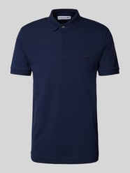 Regular Fit Poloshirt mit Label-Badge Modell 'CORE' von Lacoste Blau - 3