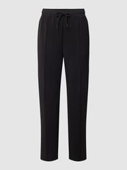 Sweatpants met tunnelkoord, model 'Peach' van s.Oliver RED LABEL Zwart - 18