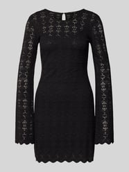 Mini-jurk met trompetmouwen, model 'BRIDGETTE MINI' van Guess - 4