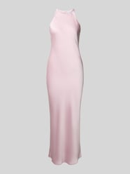midi-jurk van satijn model 'RAVENNA' van VILA Fuchsia - 2