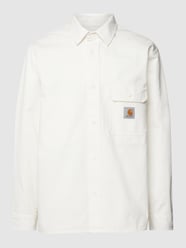 Koszula casualowa o kroju regular fit z kołnierzykiem typu kent model ‘RENO’ od Carhartt Work In Progress Biały - 35