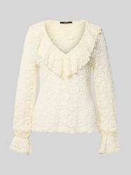 Blusenshirt mit V-Ausschnitt von Zero - 34