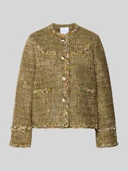 Loose Fit Bouclé-Jacke mit Effektgarn von Rich & Royal - 1