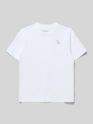 T-shirt z mieszanki bawełny w kroju regular fit model 'ESSENTIAL' od Abercrombie&Fitch - 35