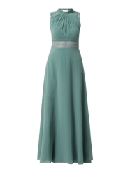 Abendkleid mit Kontrastborten von V.M. Grün - 42