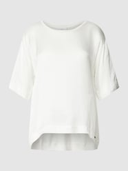 T-Shirt mit Label-Detail Modell 'ANKA' von Cinque Weiß - 17