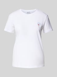 T-Shirt mit Motiv-Stitching von Jake*s Casual - 27