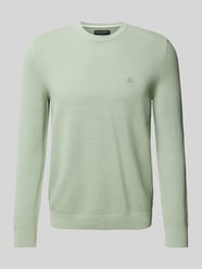 Regular Fit Pullover aus reiner Baumwolle  von Marc O'Polo Grün - 4