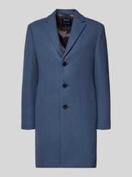 Lange jas van wolmix met reverskraag van MCNEAL - 22