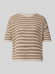 Sweter o kroju loose fit z mieszanki bawełny od Marc O'Polo - 37