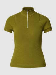 T-shirt met korte ritssluiting van G-Star Raw Groen - 37
