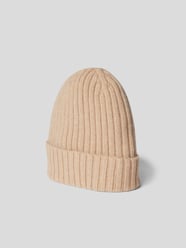 Beanie in Grobstrick-Optik von Le Bonnet Weiß - 25