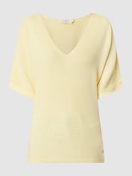 Shirt van katoen, model 'Sillar' van Cream Geel - 14