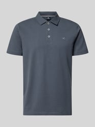 koszulka polo o kroju regular fit z wyhaftowanym logo od LERROS - 33