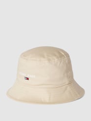 Bucket Hat mit Label-Stitching von Tommy Jeans Weiß - 16