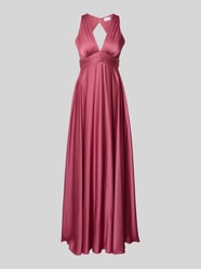Abendkleid mit Taillenpasse von Jake*s Cocktail Pink - 34