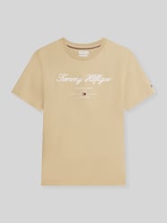 męski t-shirt o kroju regular fit z czystej bawełny od Tommy Hilfiger - 32