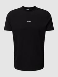 T-Shirt mit Label-Print von Karl Lagerfeld Schwarz - 17