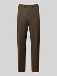 Regular Fit Anzughose aus Wollmix von Christian Berg Men - 40
