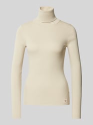 Longsleeve mit Rollkragen von Calvin Klein Jeans Beige - 22