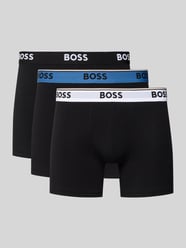 Trunks aus Baumwoll-Mix im 3er-Pack Modell 'BOXER' von BOSS - 23
