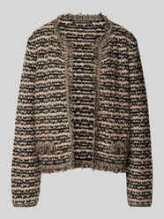 Strickcardigan in Bouclé-Optik von Betty Barclay Beige - 28