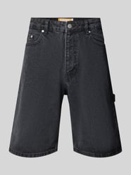 Baggy Fit Jeansshorts im 5-Pocket-Design von REVIEW - 38