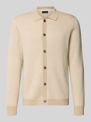 Vest met knoopsluiting van Christian Berg Men Beige - 43