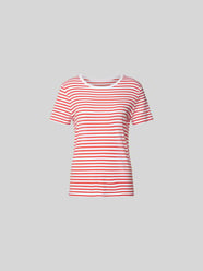 T-Shirt mit geripptem Rundhalsausschnitt von Juvia - 16