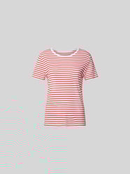 T-Shirt mit geripptem Rundhalsausschnitt von Juvia - 14