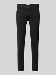 Super Skinny Fit Jeans im 5-Pocket-Design Modell 'Jude' von Mango Schwarz - 4