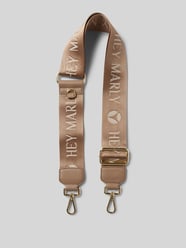 Shoulder Strap mit Label-Details von Hey Marly Braun - 21