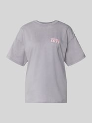 Oversized T-shirt van biologisch katoen Model 'KINNA LIFE' van ONLY - 8