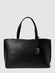 Shopper mit Label-Detail von CK Calvin Klein Schwarz - 27