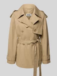 Jacke mit Reverskragen und Bindegürtel Modell 'WELNEY' von Drykorn - 3