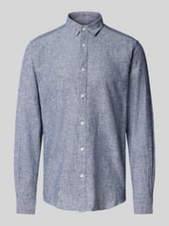 Slim Fit Leinenhemd mit Kentkragen Modell 'CAIDEN' von Only & Sons - 26