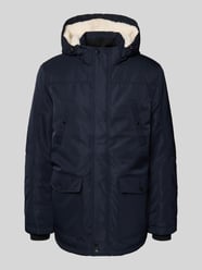 Parka z futerkiem i kieszeniami z patką od MCNEAL - 32
