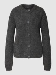 Strickjacke mit Rundhalsausschnitt von Esprit Collection Grau - 18