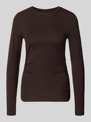 bluzka z długim rękawem o kroju slim fit z mieszanki lyocellu model 'AVA' od VERO MODA - 14