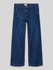 Wide Fit Jeans mit seitlichen  Eingrifftaschen Modell 'COMET' von Only Blau - 9