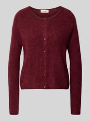 Strickjacke aus Alpaka-Mix von MOS MOSH Bordeaux - 14