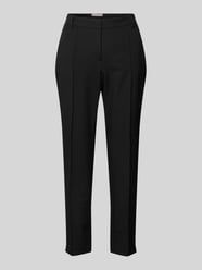 Spodnie materiałowe o kroju slim fit w kant od Christian Berg Woman Selection - 15