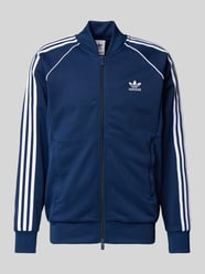 Sweatjacke mit Stehkragen von adidas Originals Blau - 30