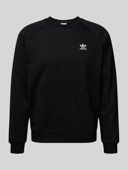 Sweatshirt mit Logo-Stitching von adidas Originals Schwarz - 14