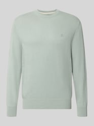 sweter w kroju regular fit z mieszanki bawełny z dodatkiem żywej wełny od Marc O'Polo - 22