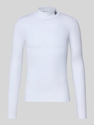 Slim Fit Sport-Langarmshirt mit Logo-Print von adidas Training - 46