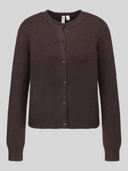 Regular Fit Strickjacke mit Woll-Anteil Modell 'MALOU' von PIECES - 20